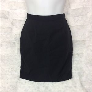 Sisley Black Pencil Skirt